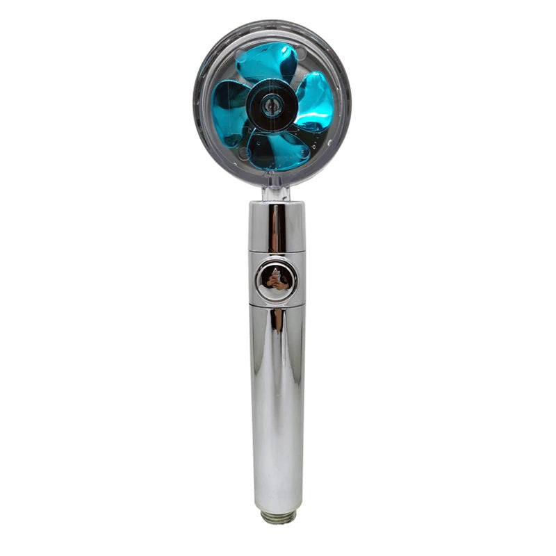 LED Color-Changing High-Pressure Shower Head – No Batteries Needed!