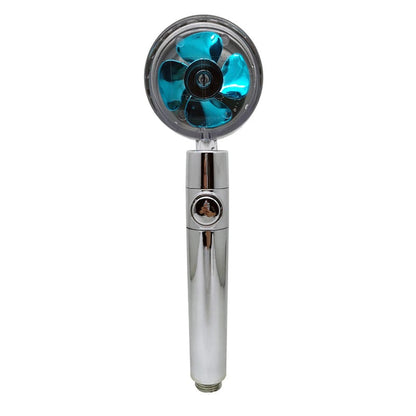 LED Color-Changing High-Pressure Shower Head – No Batteries Needed!