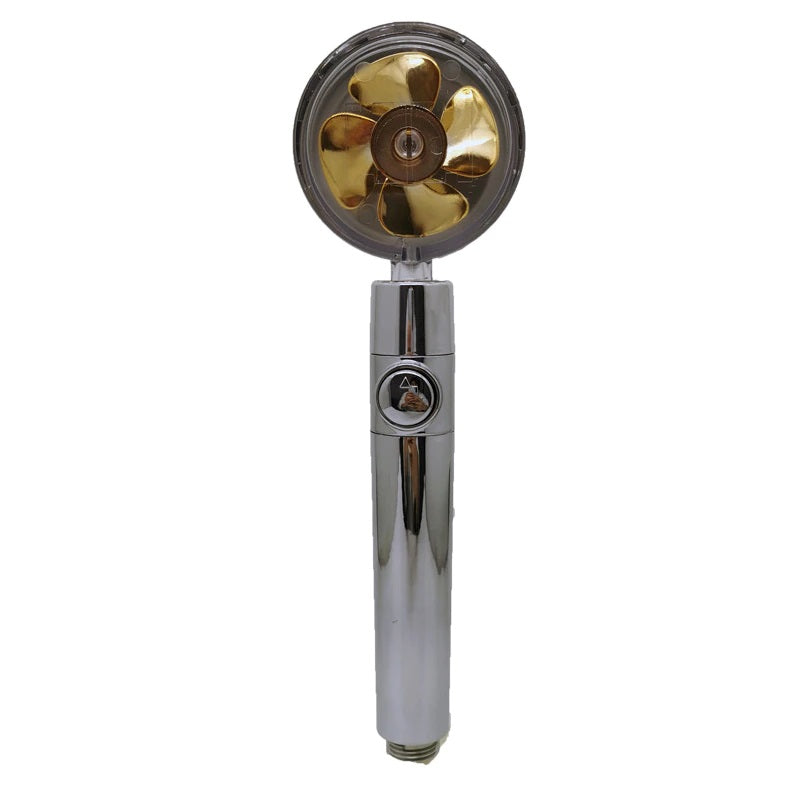 LED Color-Changing High-Pressure Shower Head – No Batteries Needed!