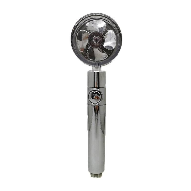 LED Color-Changing High-Pressure Shower Head – No Batteries Needed!