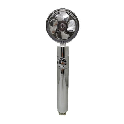 LED Color-Changing High-Pressure Shower Head – No Batteries Needed!